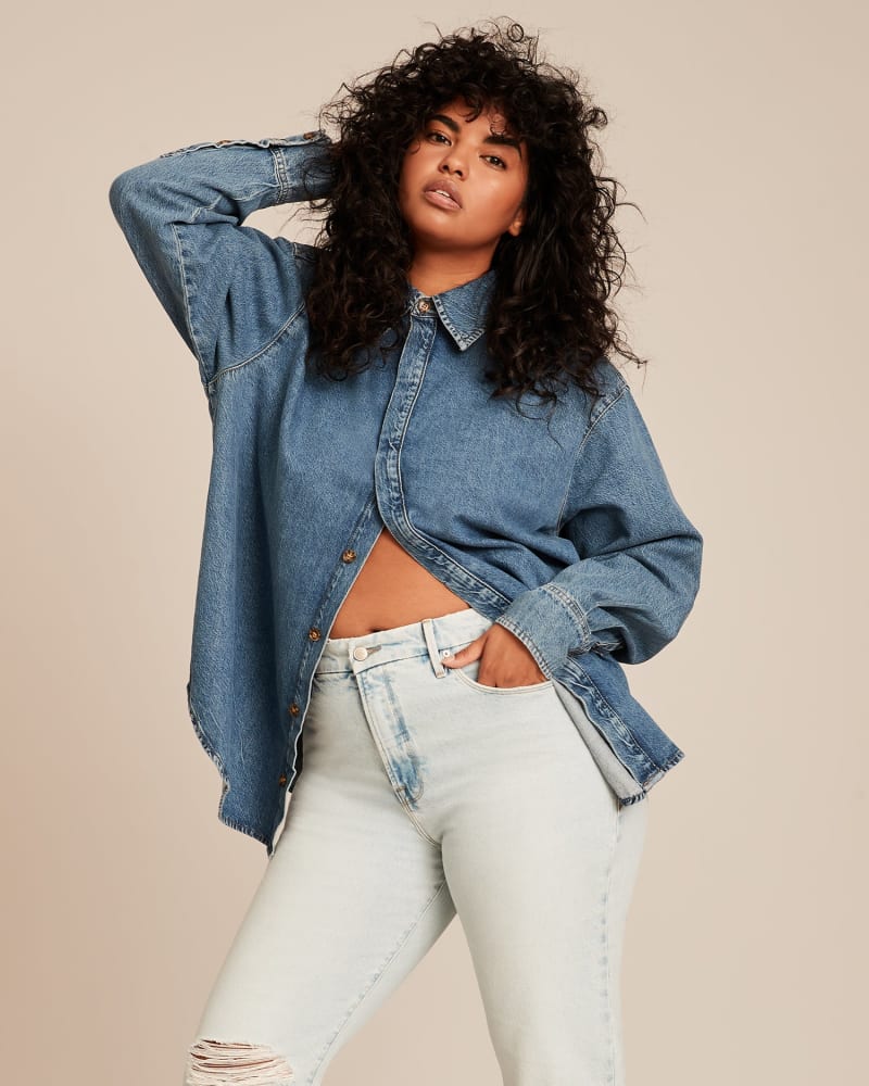 Boyfriend Shirt BLUE